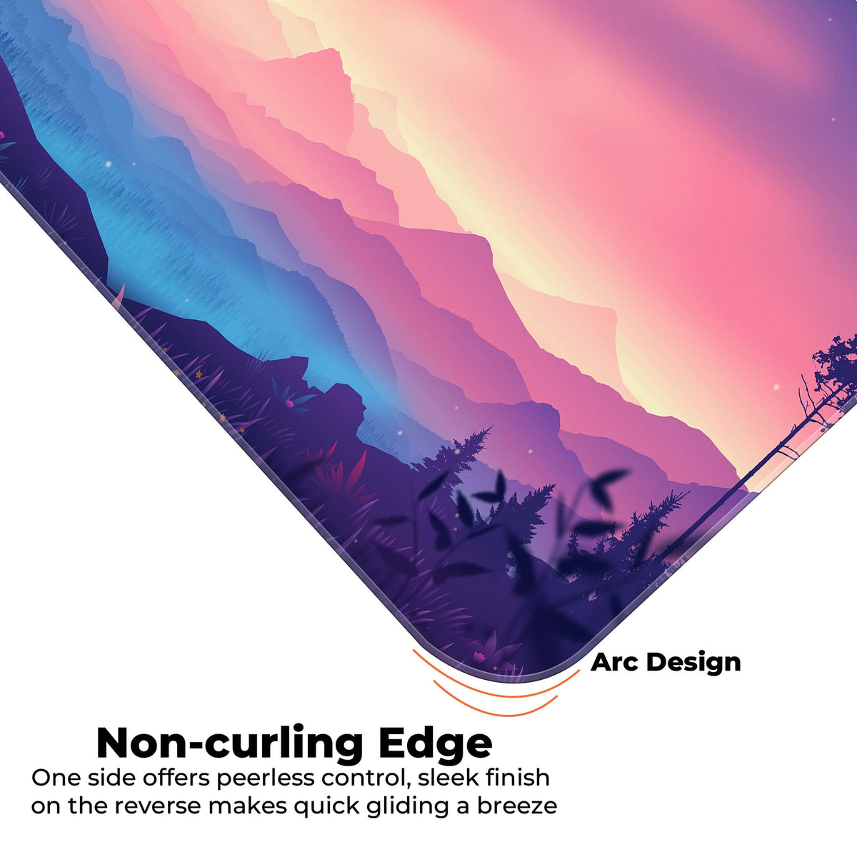 Mountains Subtle - E-XL Mousepad