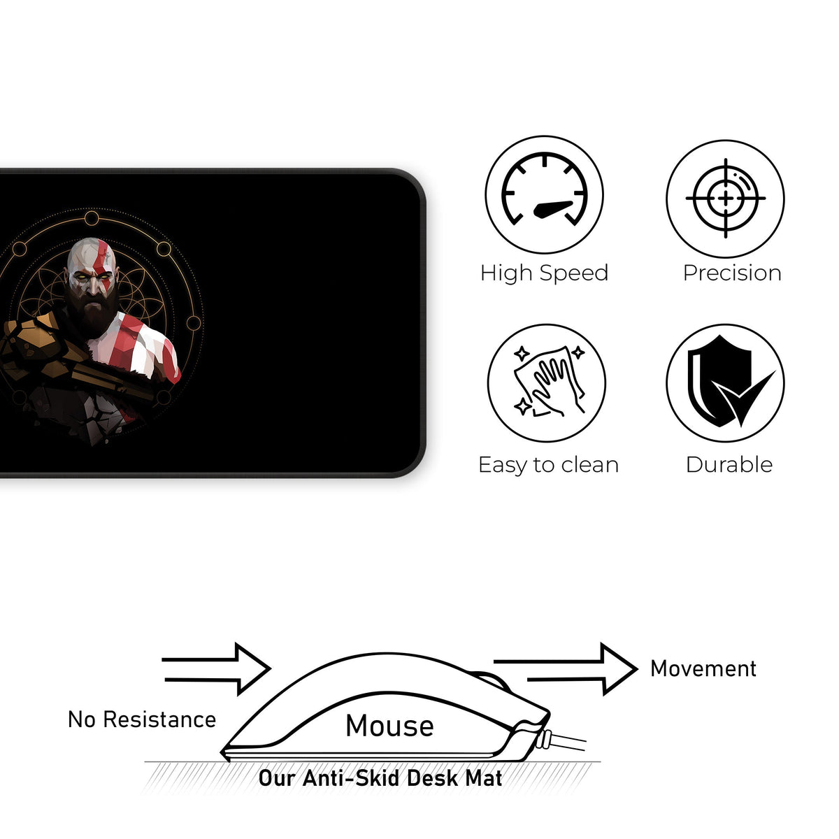 Kratos Abstract - XXL Mousepad
