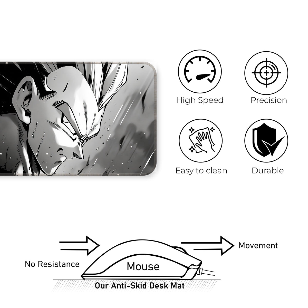 DBZ - Vegeta - XXL Mousepad