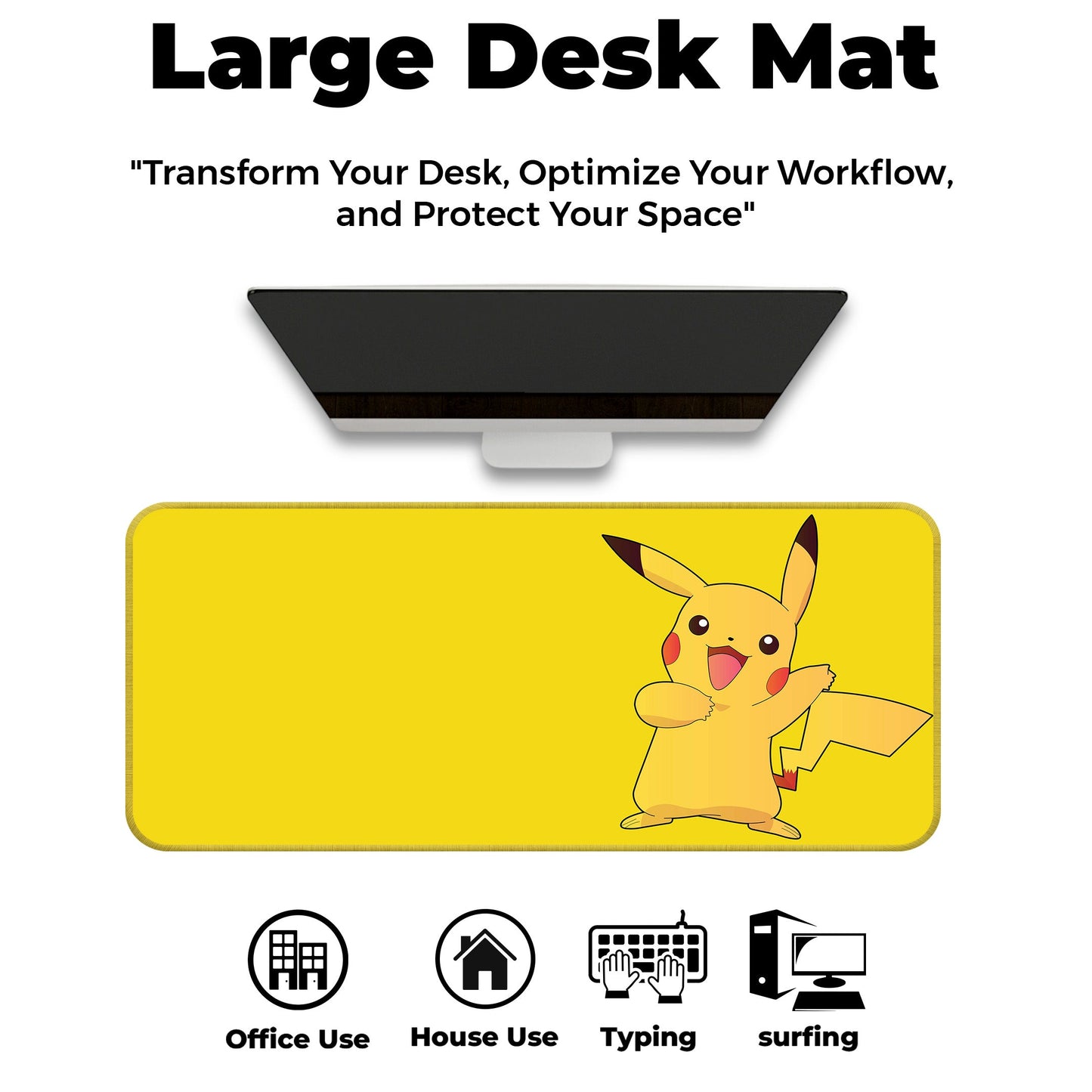 Pikachu - E-XL Mousepad