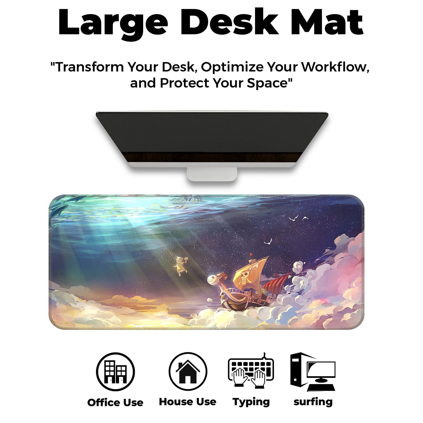 Going Merry - I - E-XL Mousepad