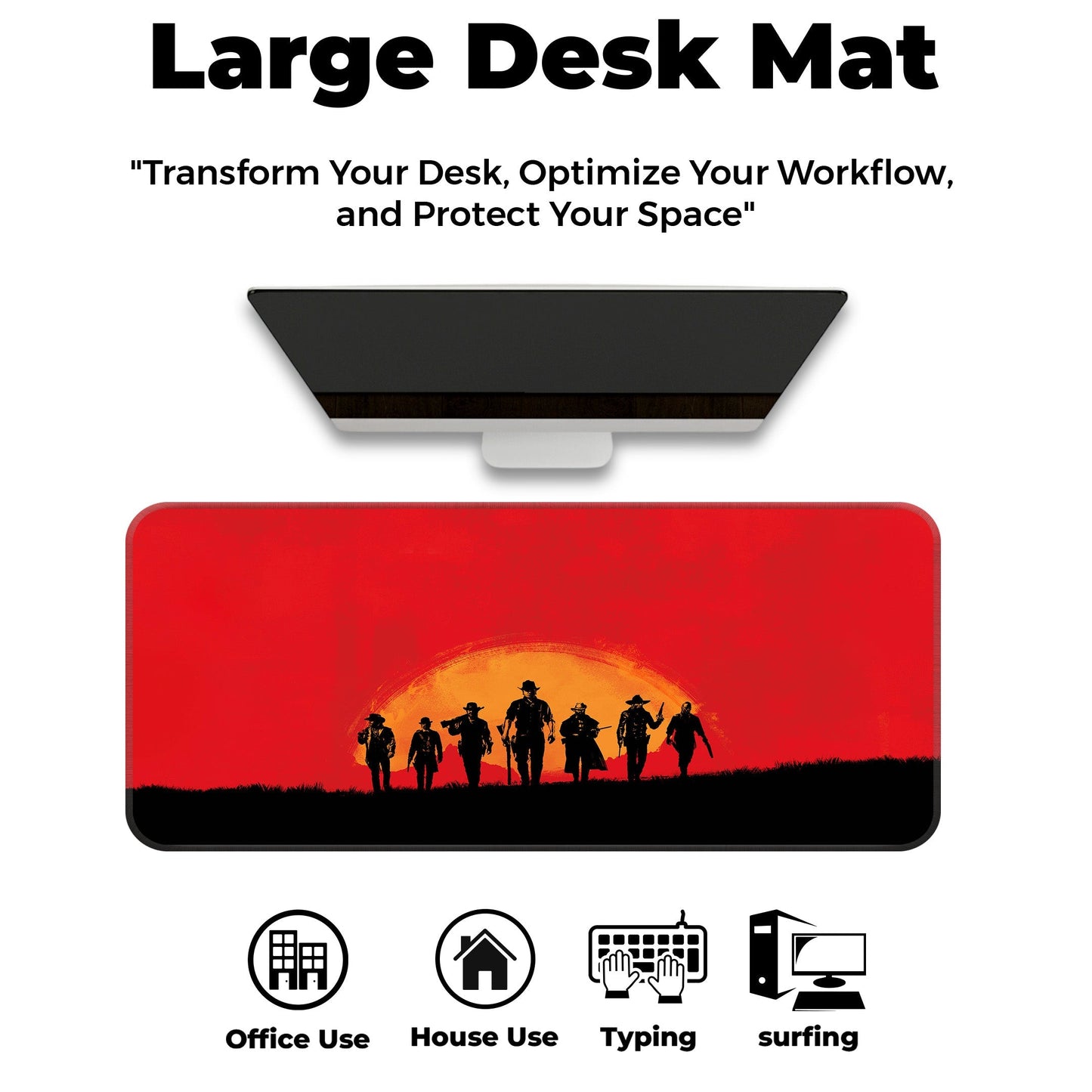 Red Dead Redemption II - XL Mousepad