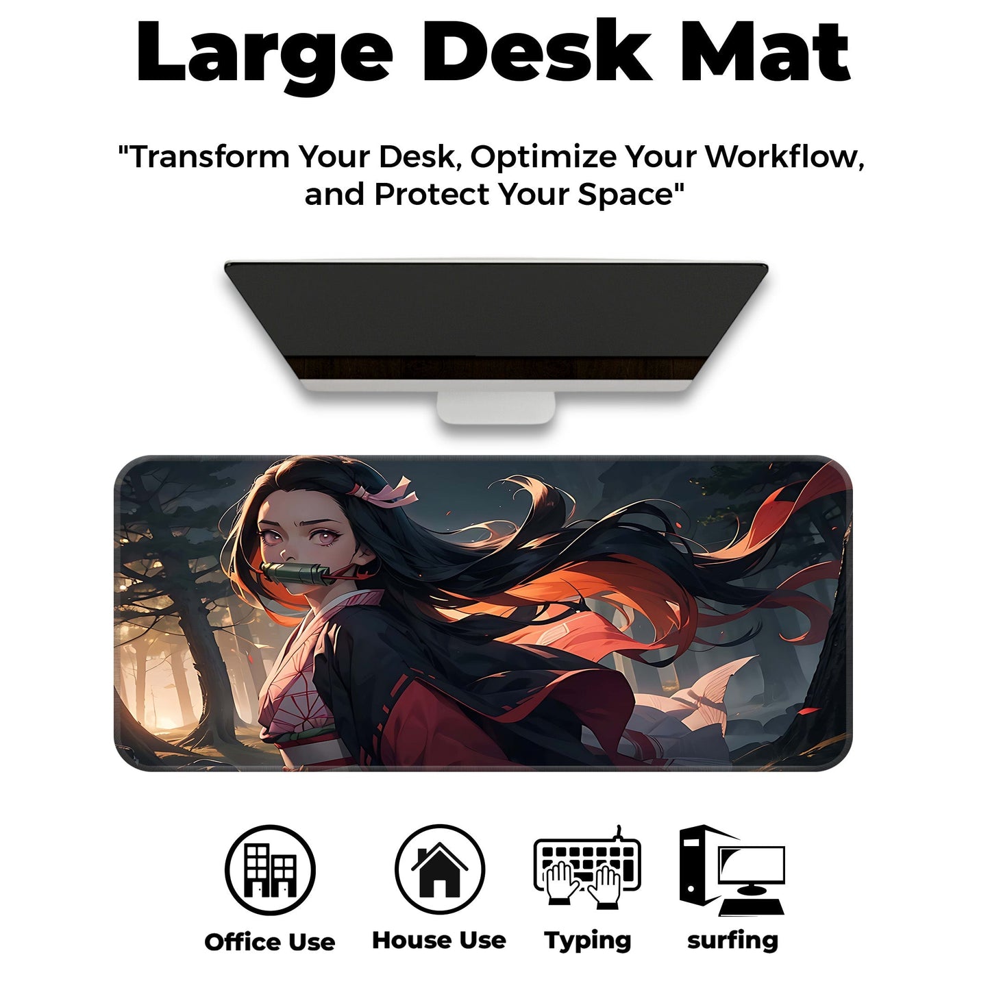 Nezuko Kamado - XXL Mousepad