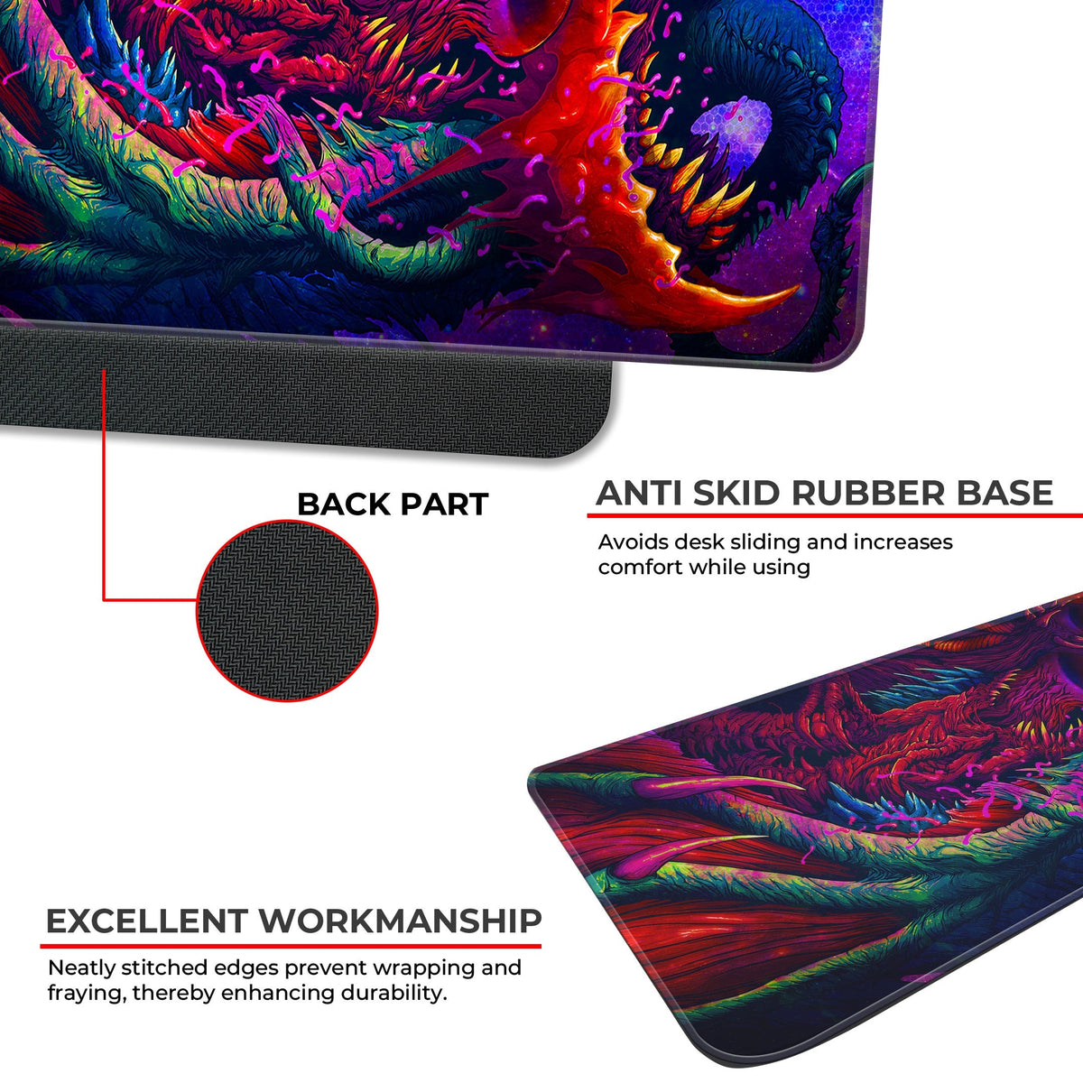 Hyperbeast - III - XL Mousepad