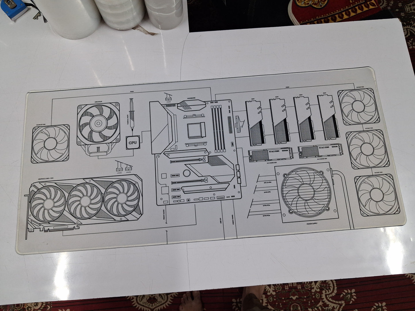 Print Mistake XXL Deskpads - Design 3