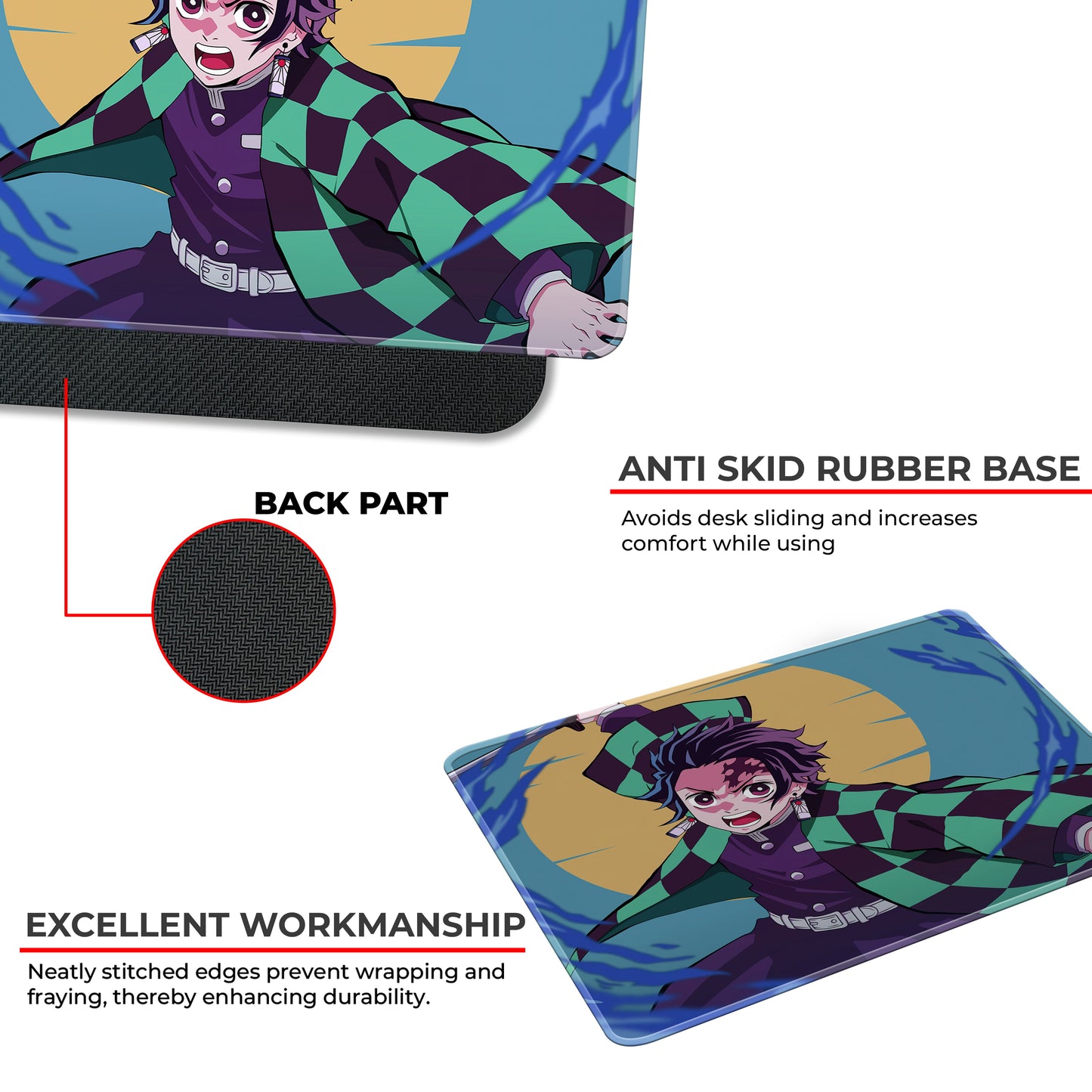 Tanjiro Kamado - S Size Mousepad