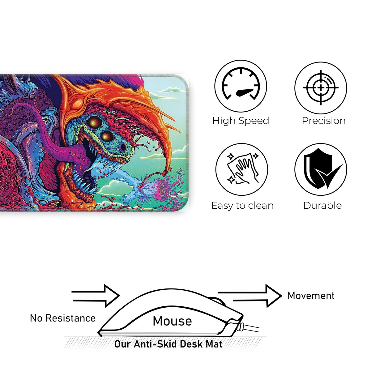 Hyperbeast - I - XXL Mousepad
