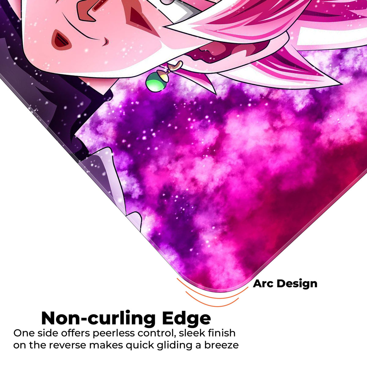 DBZ - Goku Black - SSJ Rose - XXL Mousepad