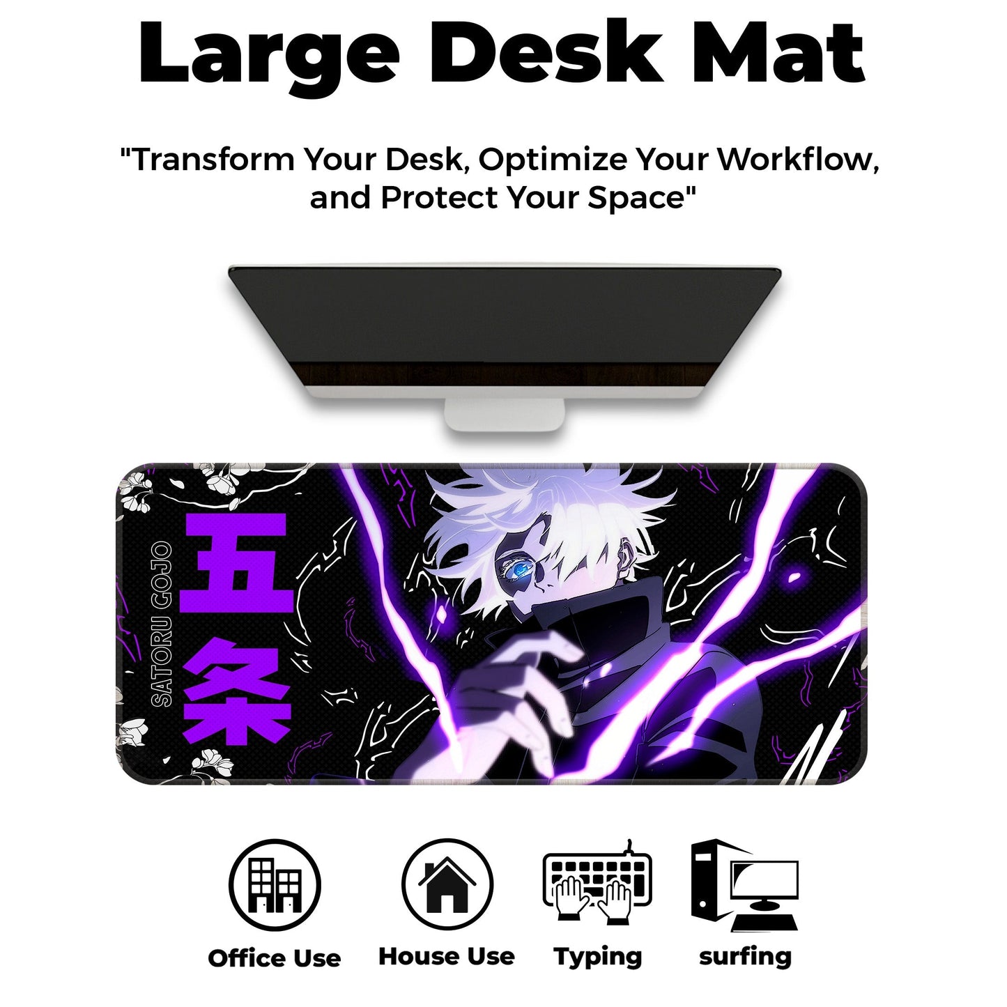Gojo Satoru - E-XL Mousepad