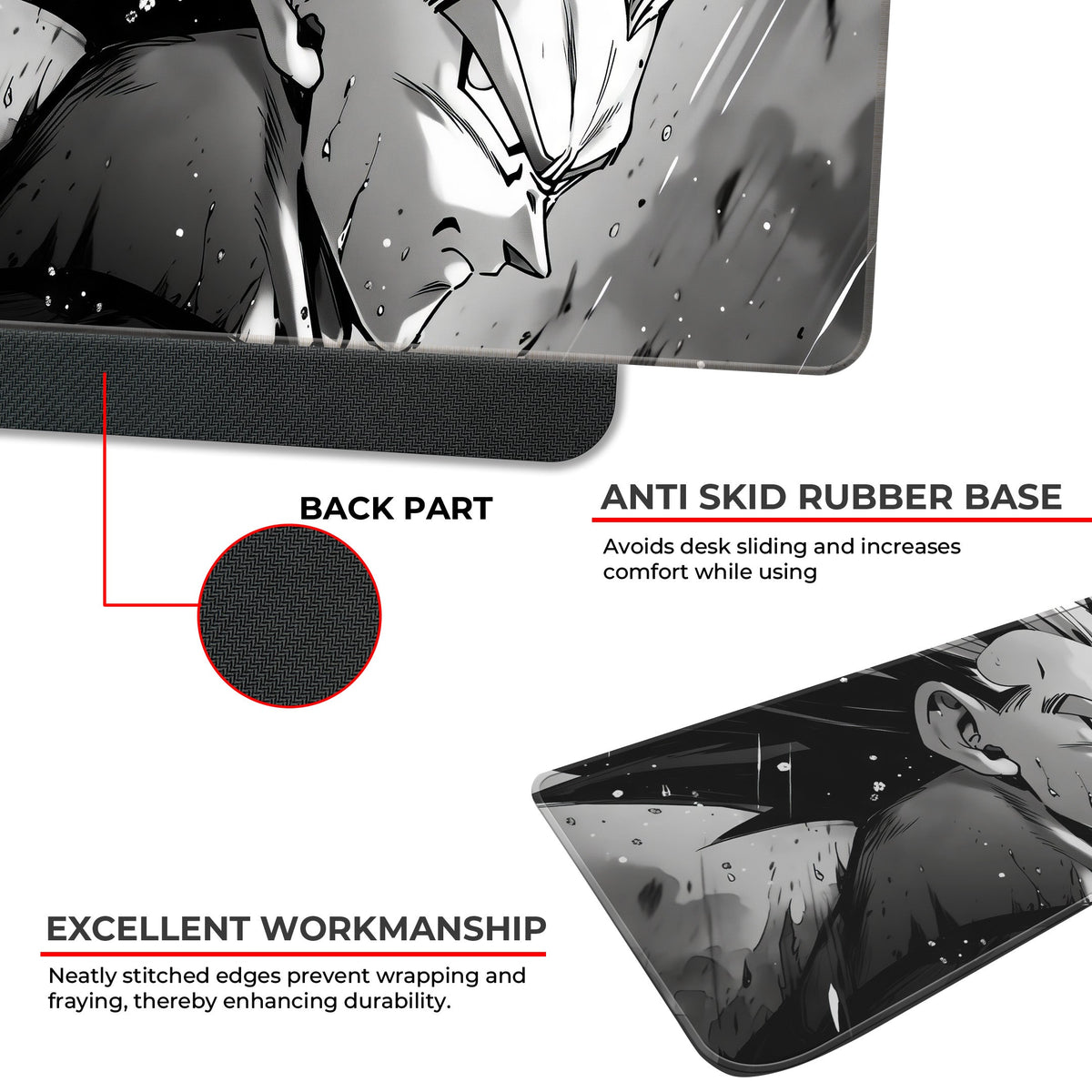 DBZ - Vegeta - E-XL Mousepad
