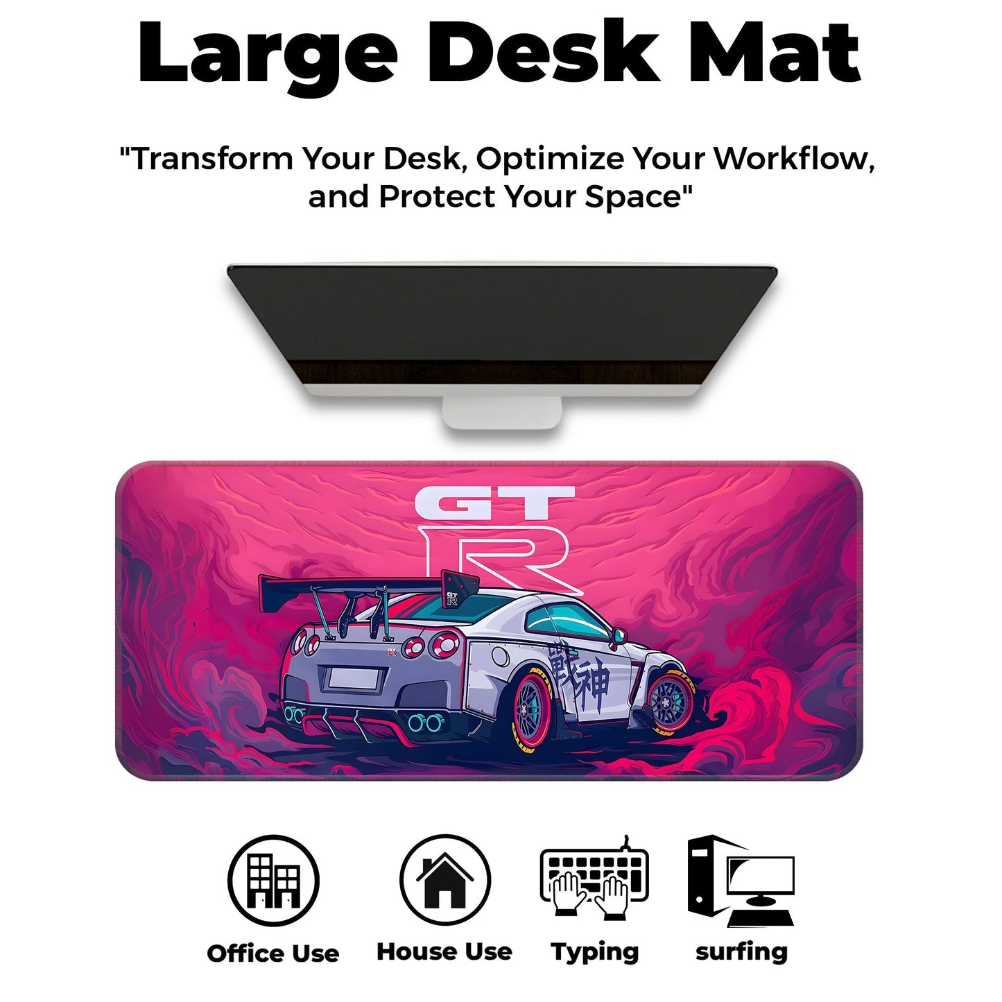 Nissan GTR - XXL Mousepad