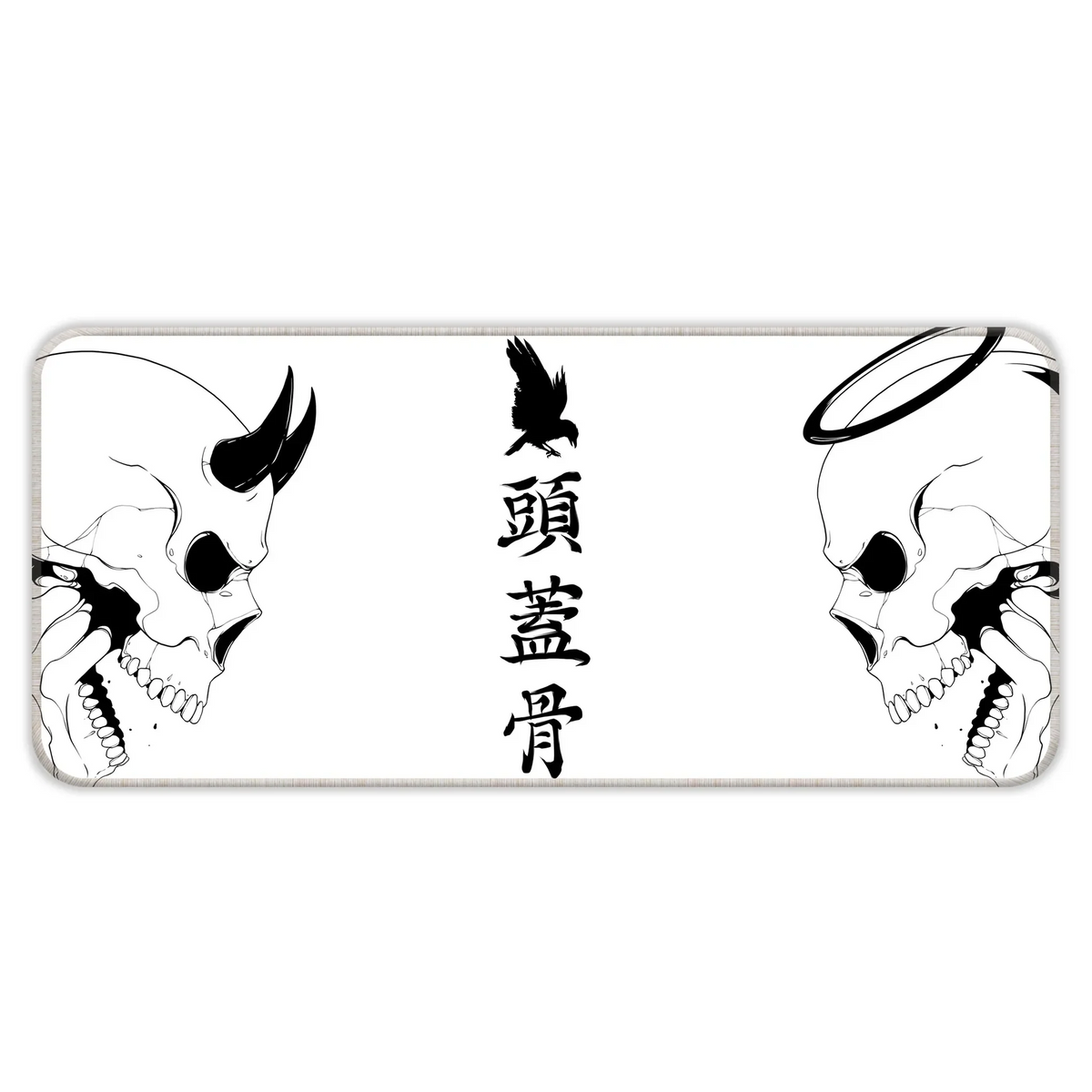 Devil or Angel - White - E-XL Mousepad