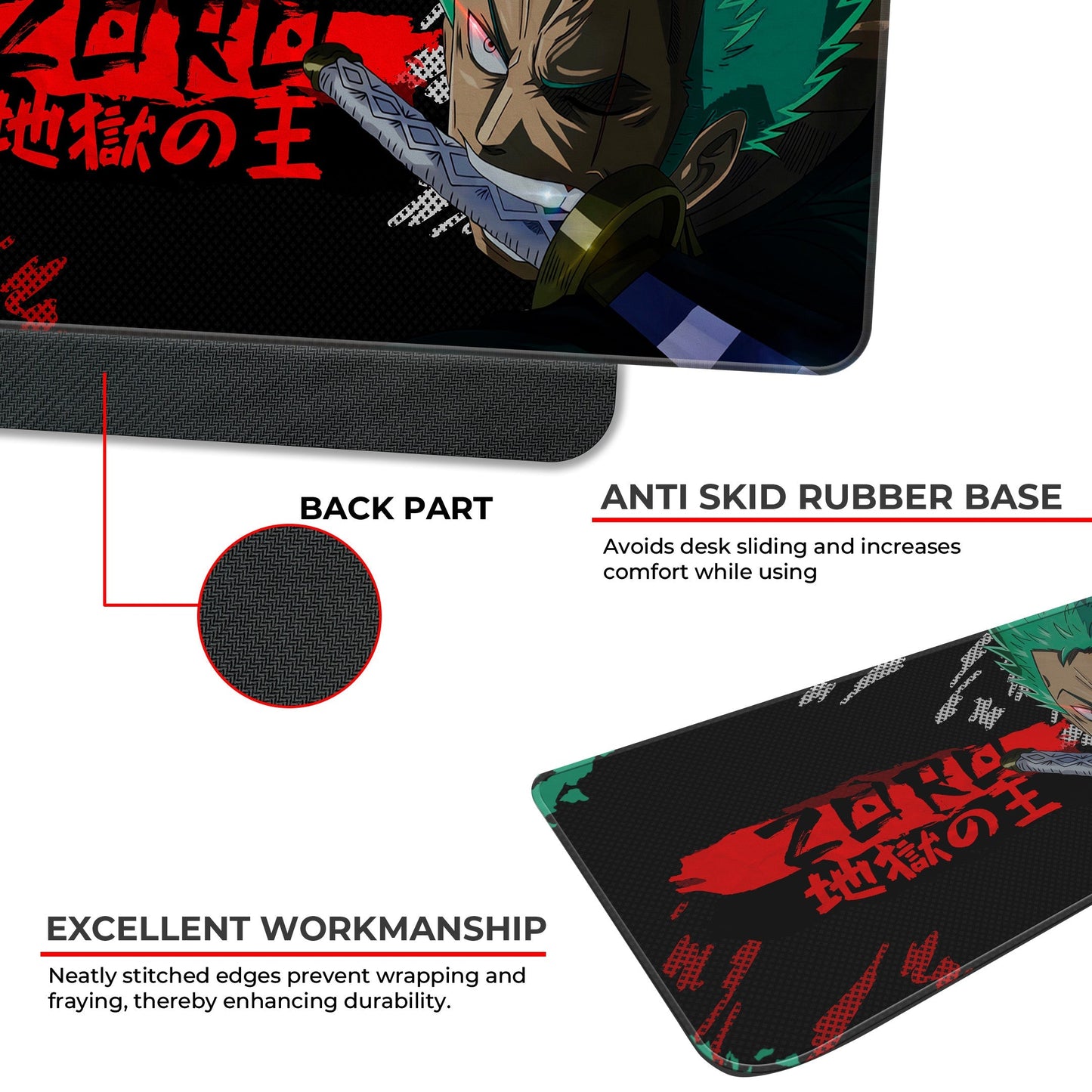 Roronoa Zoro - XL Mousepad