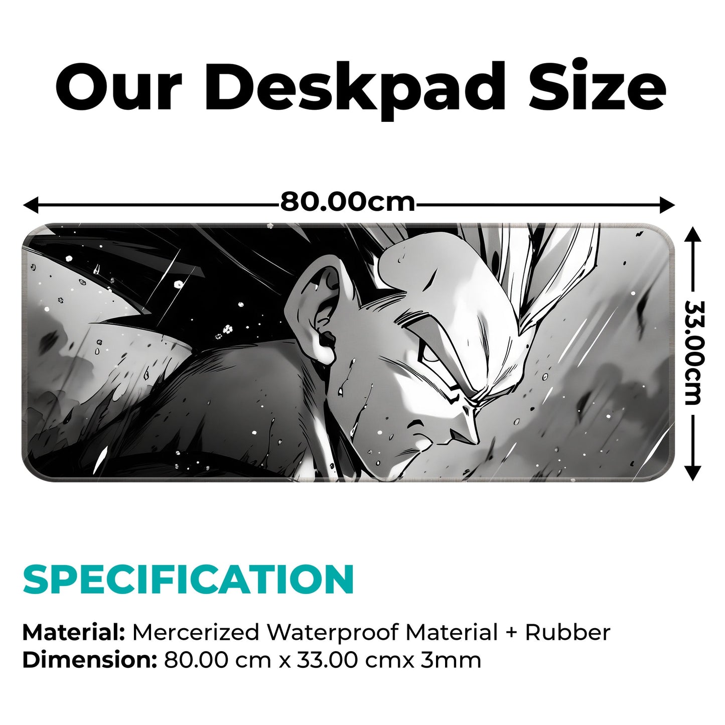 DBZ - Vegeta - E-XL Mousepad