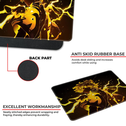 Zenitsu Dark - S Size Mousepad