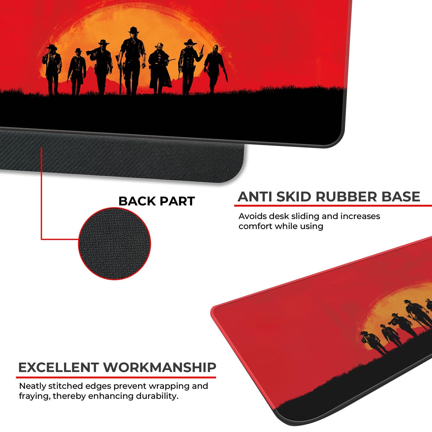 Red Dead Redemption II - XL Mousepad