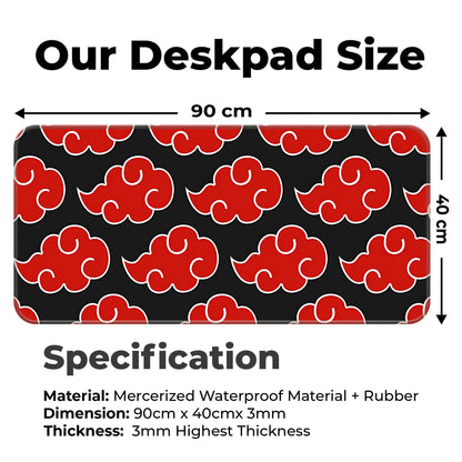 Naruto - Akatsuki Cryst - XXL Mousepad