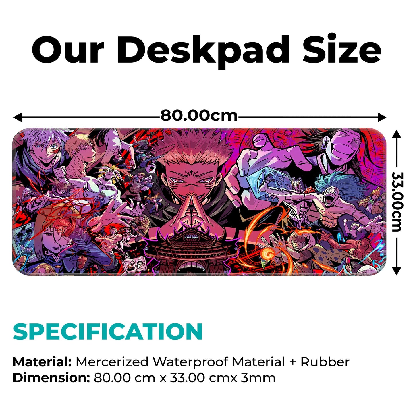 Jujutsu Kaisen - E-XL Mousepad