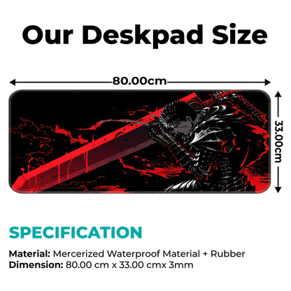 Berserk - Guts - E-XL Mousepad