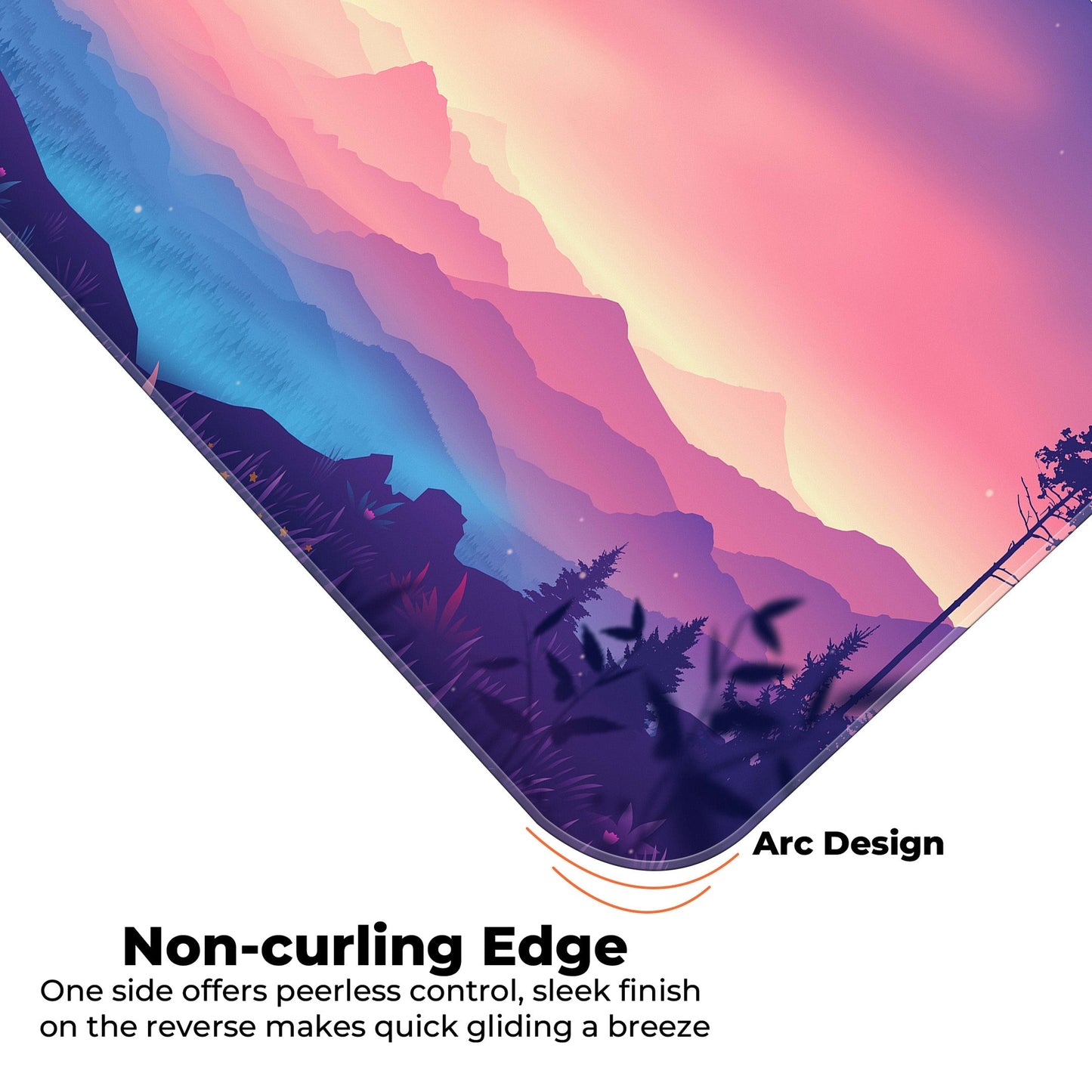 Mountains Subtle - XL Mousepad