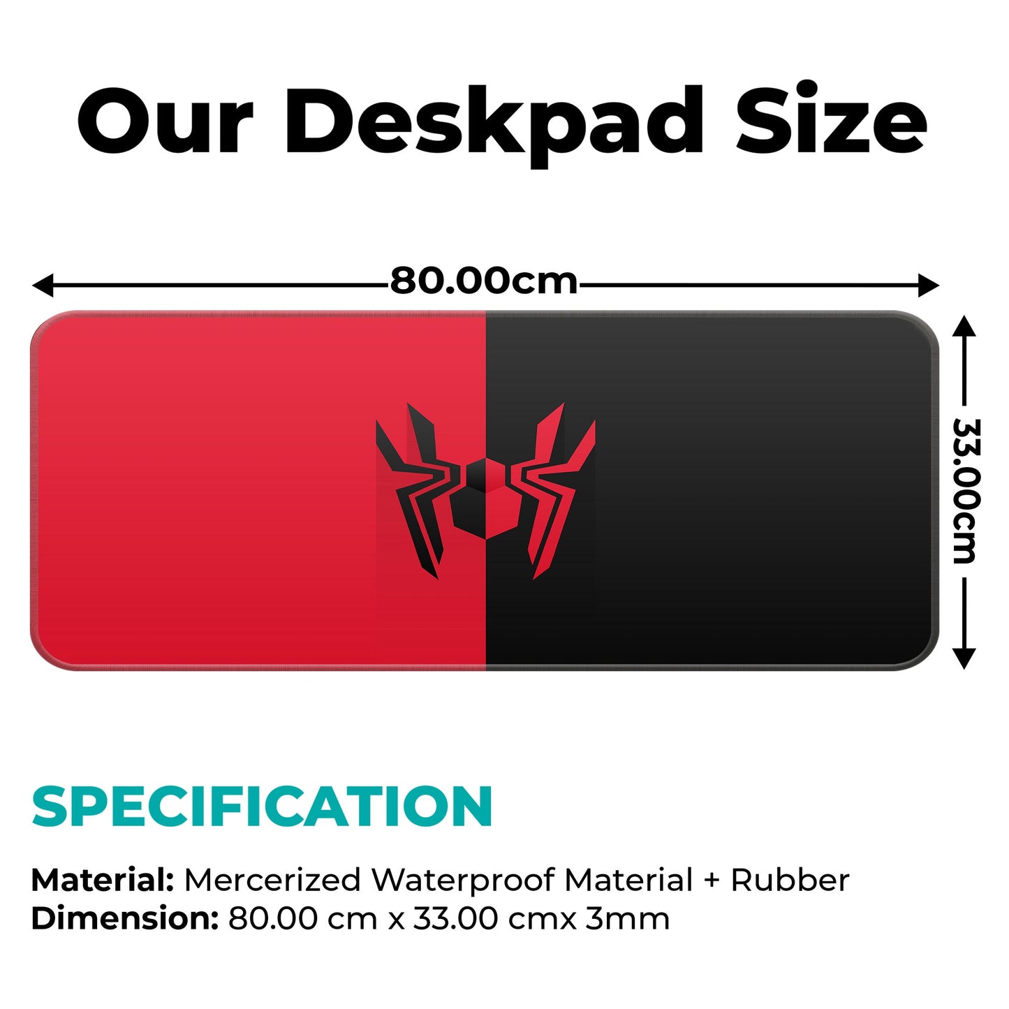 Spiderman Logo - E-XL Mousepad