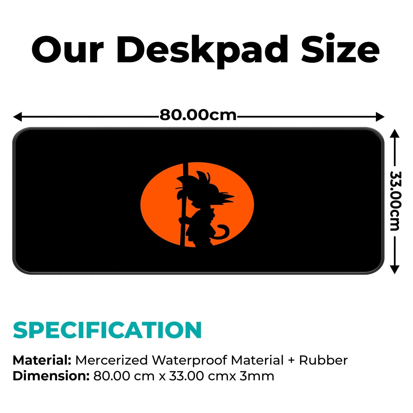 DBZ - Goku Kid - E-XL Mousepad