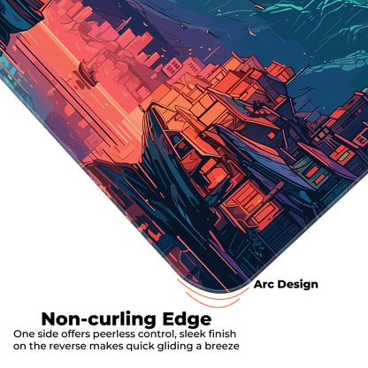 River Night City - E-XL Mousepad