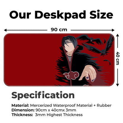 Itachi - Minimal - II - XXL Mousepad