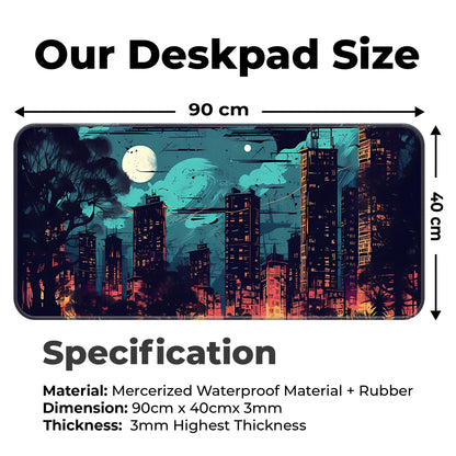 Modern Night City - XXL Mousepad