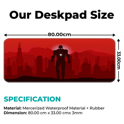 Ironman Red - E-XL Mousepad