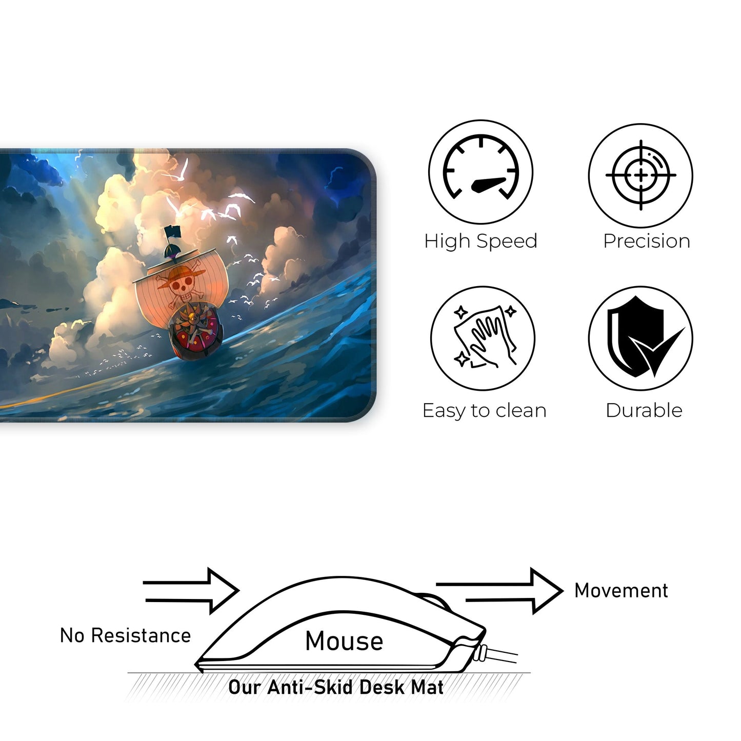A Thousand Sunny - XXL Mousepad