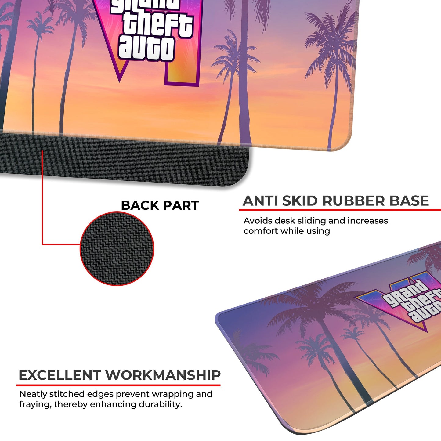 GTA VI - II - XL Mousepad