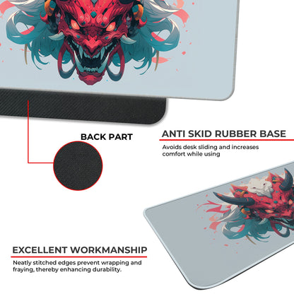 Oni Mask - Light - XL Mousepad