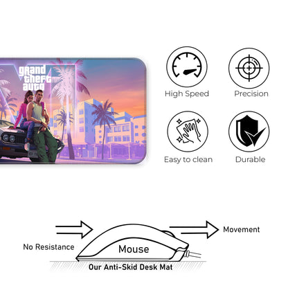 GTA VI - III - E-XL Mousepad