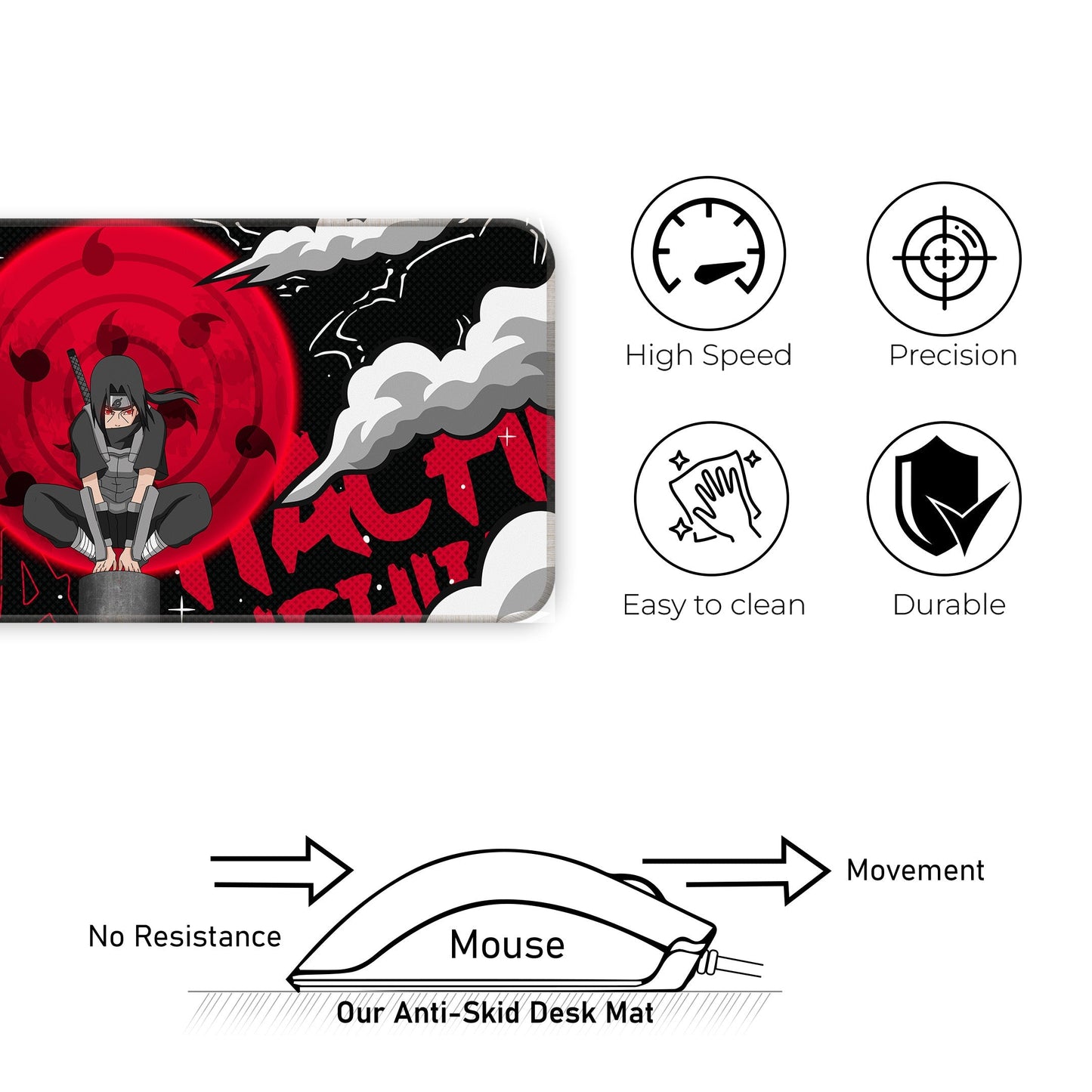 Itachi Uchiha - XXL Mousepad
