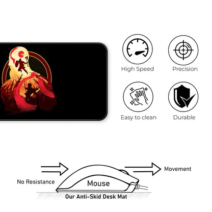 Kratos Artwork - XXL Mousepad