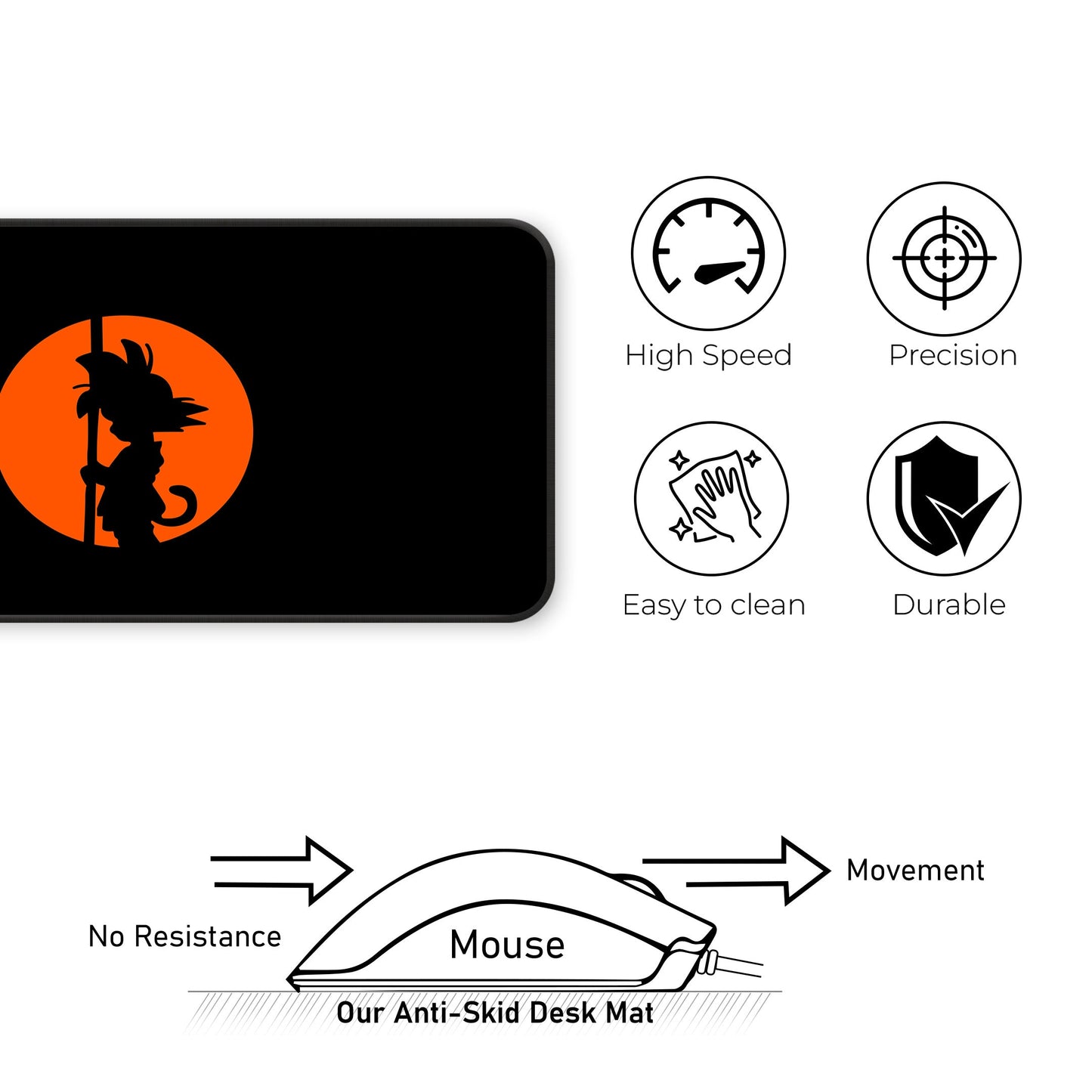 DBZ - Goku Kid - XXL Mousepad