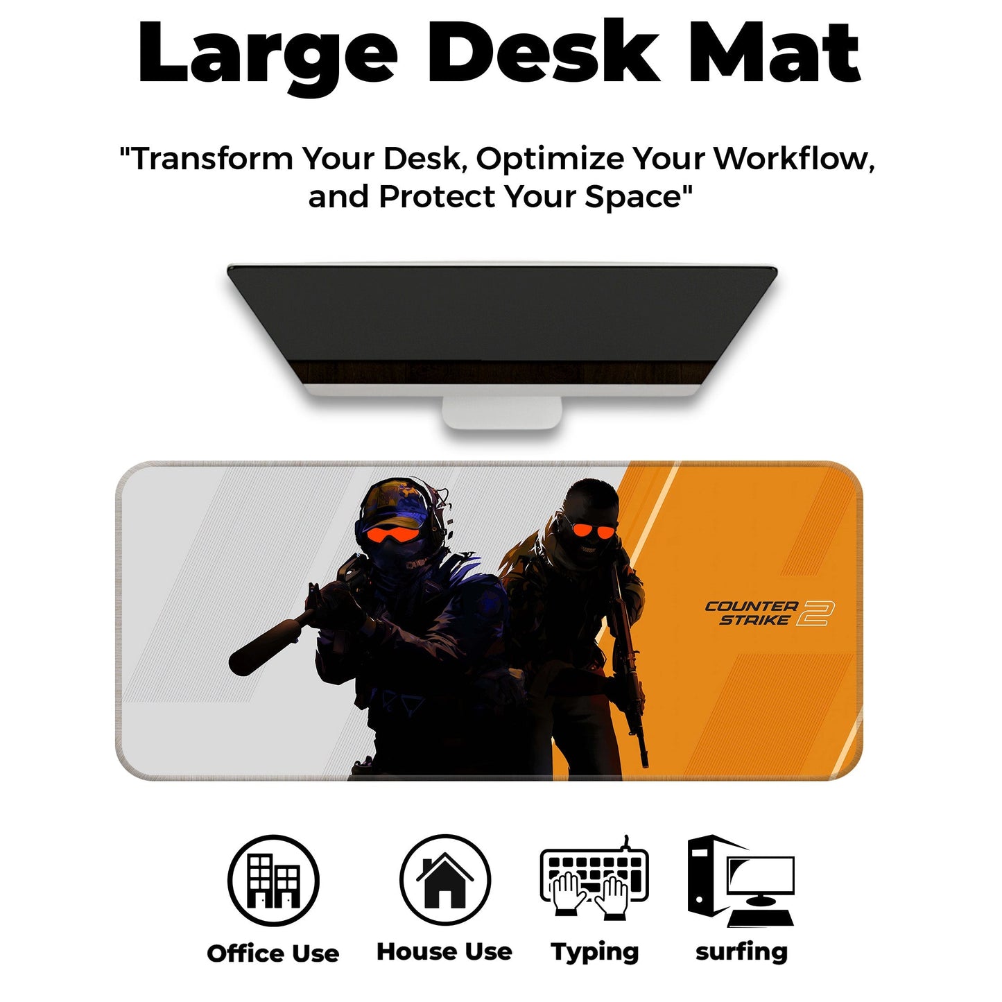 Counter Strike - 2 - XXL Mousepad