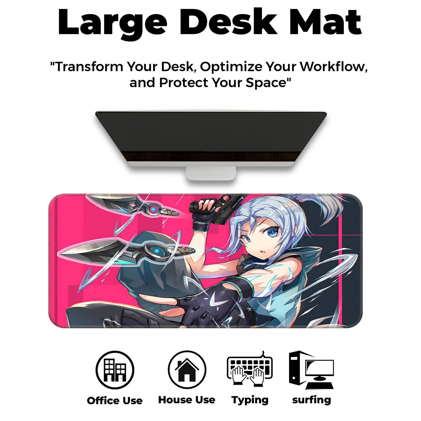 Valorant - Jett - XXL Mousepad