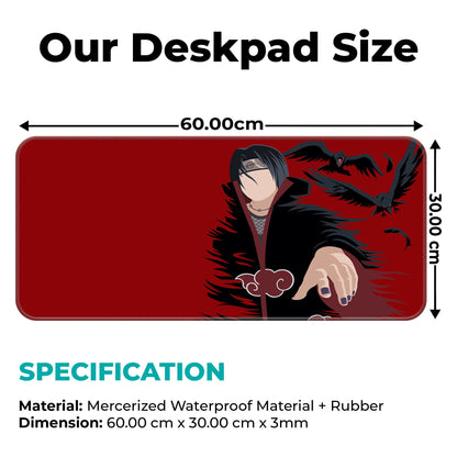Itachi - Minimal - II - XL Mousepad