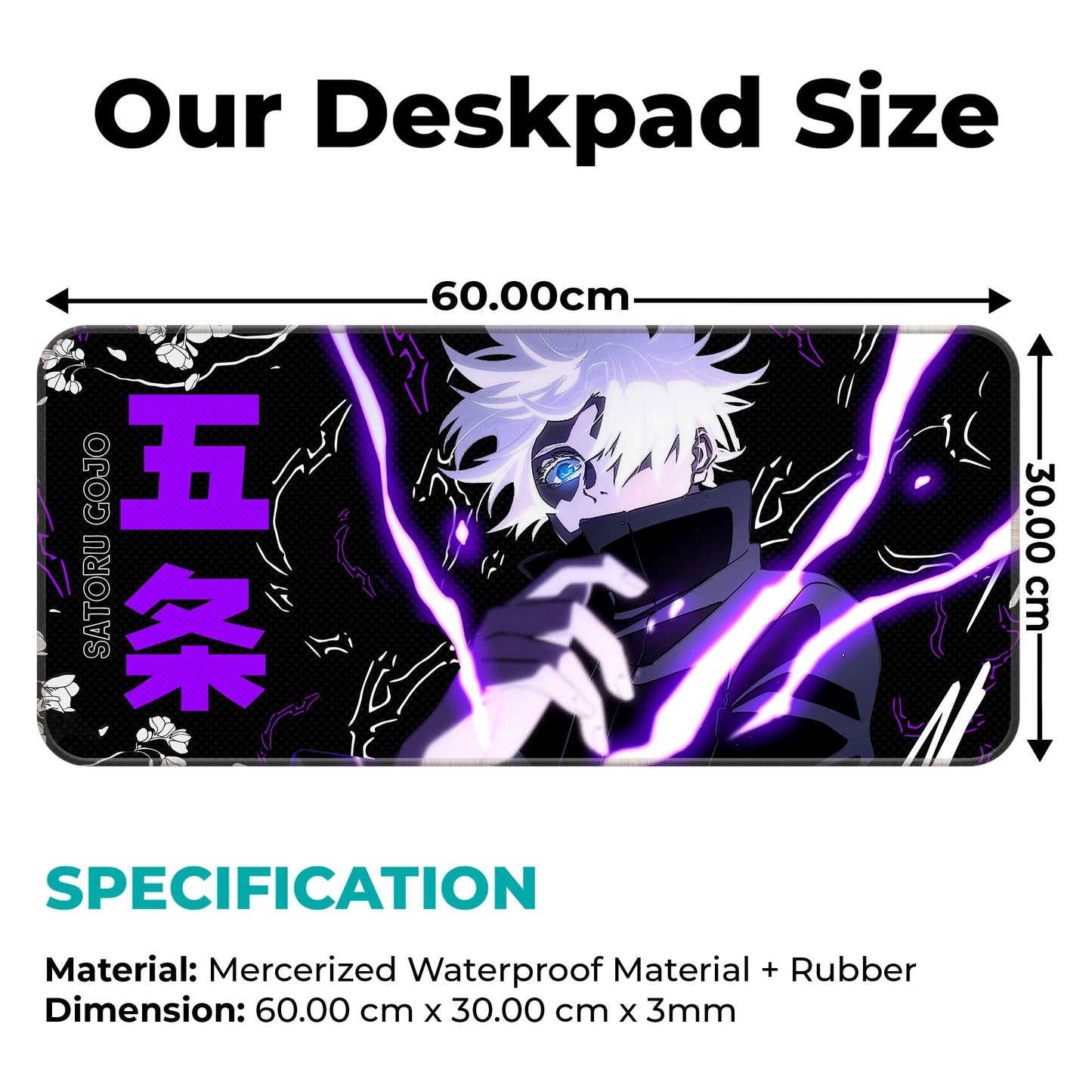 Gojo Satoru - XL Mousepad