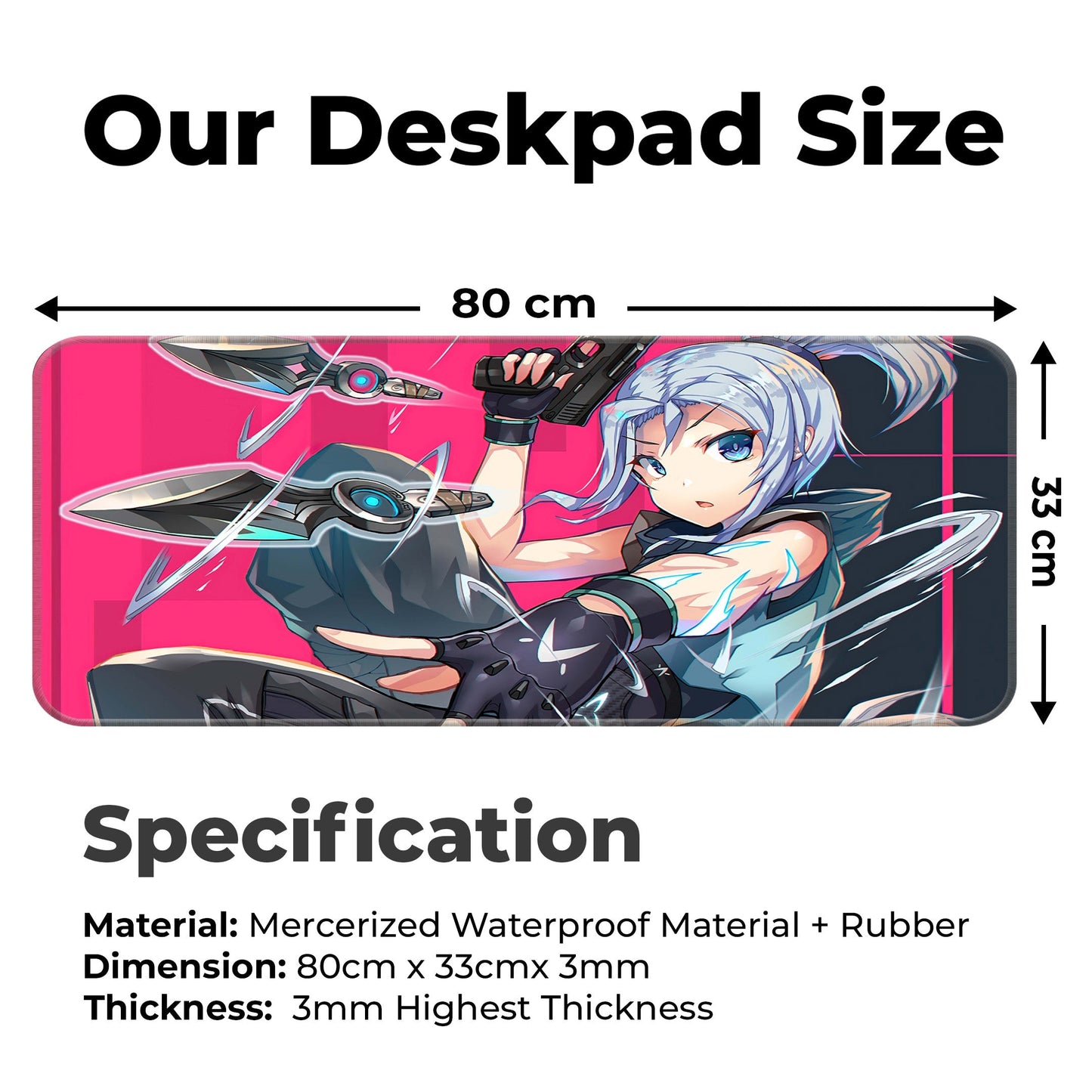Valorant - Jett - E-XL Mousepad