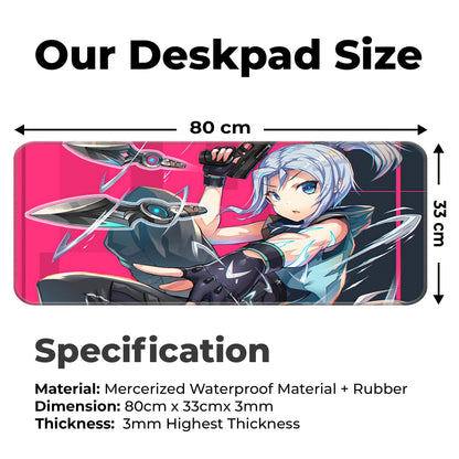 Valorant - Jett - E-XL Mousepad