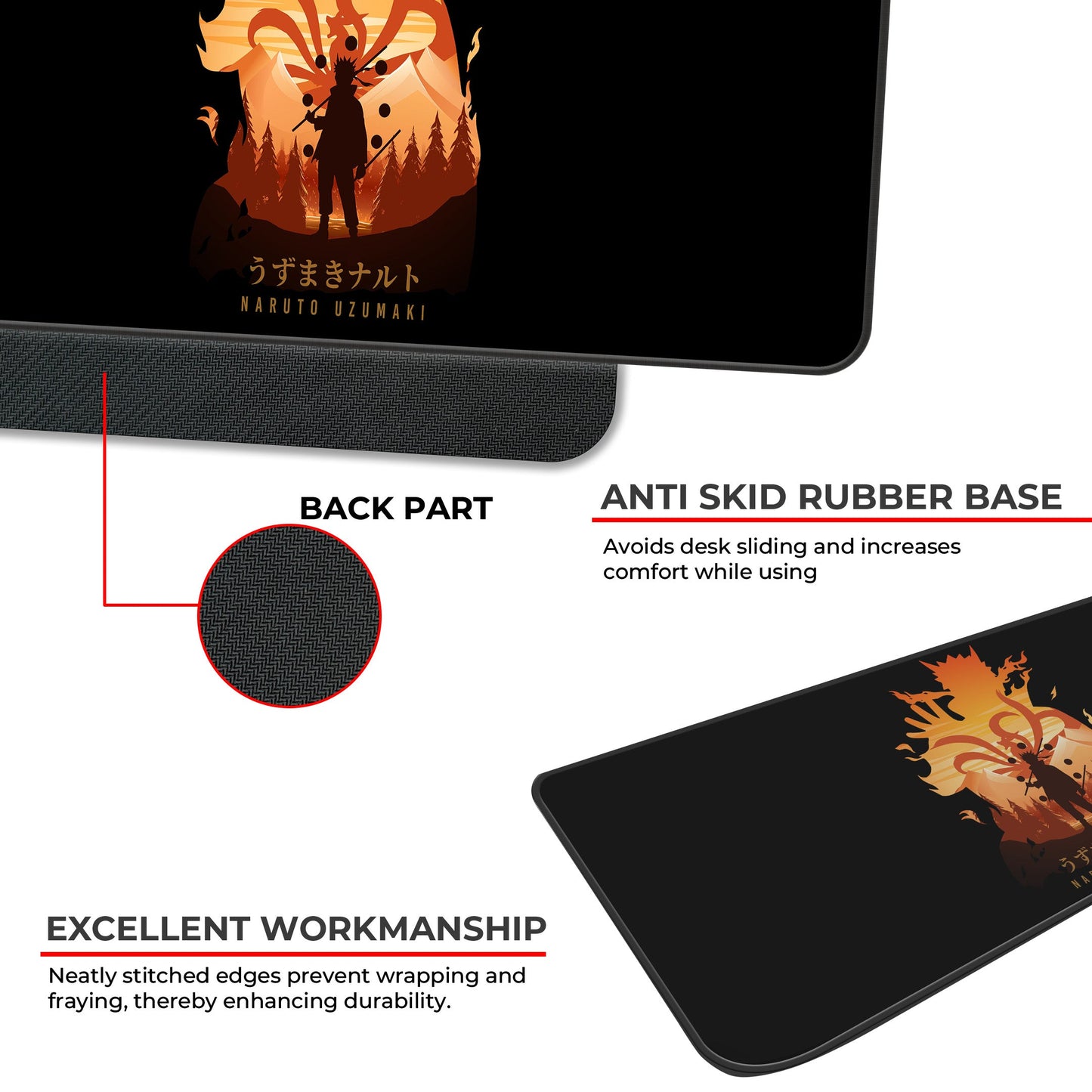 Naruto Uzumaki - E-XL Mousepad