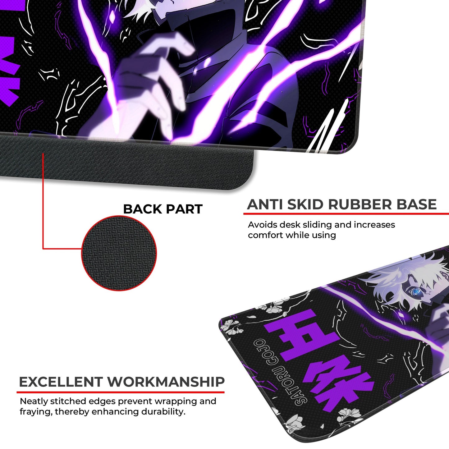 Gojo Satoru - E-XL Mousepad