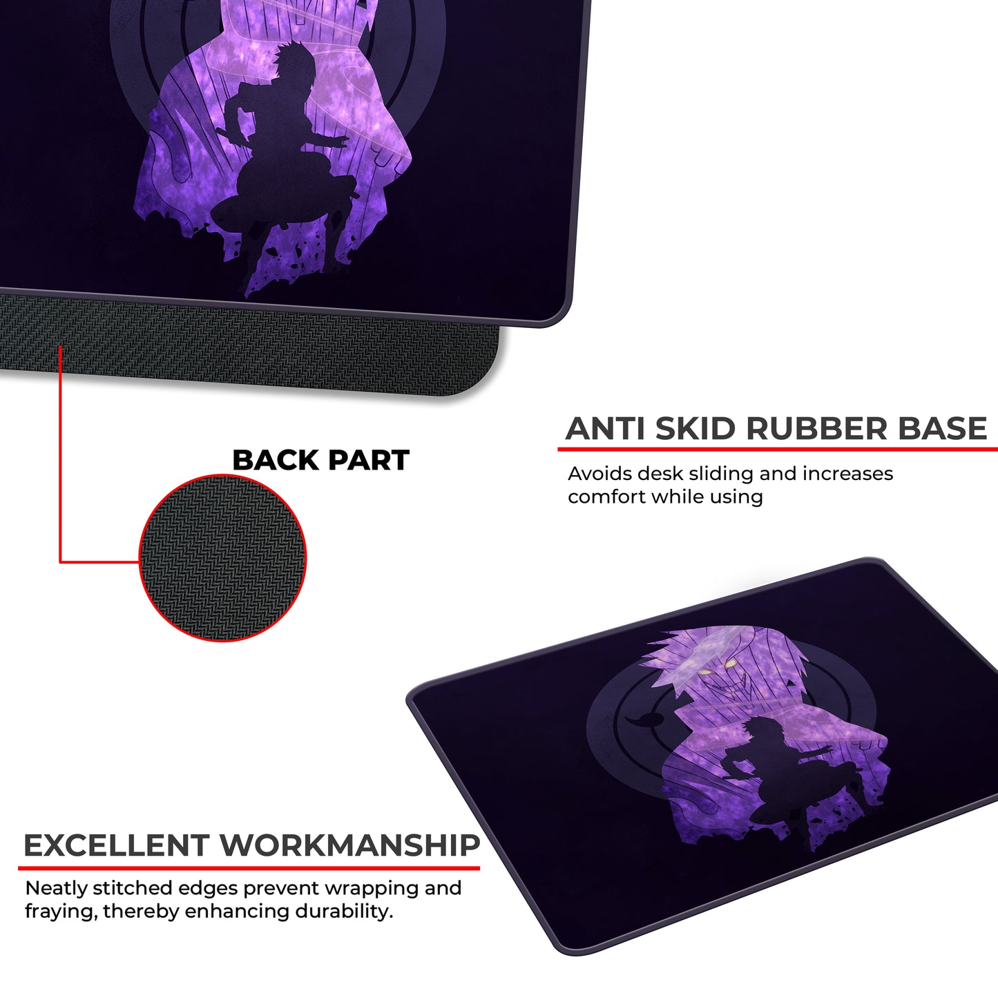 Sasuke Uchiha - S Size Mousepad