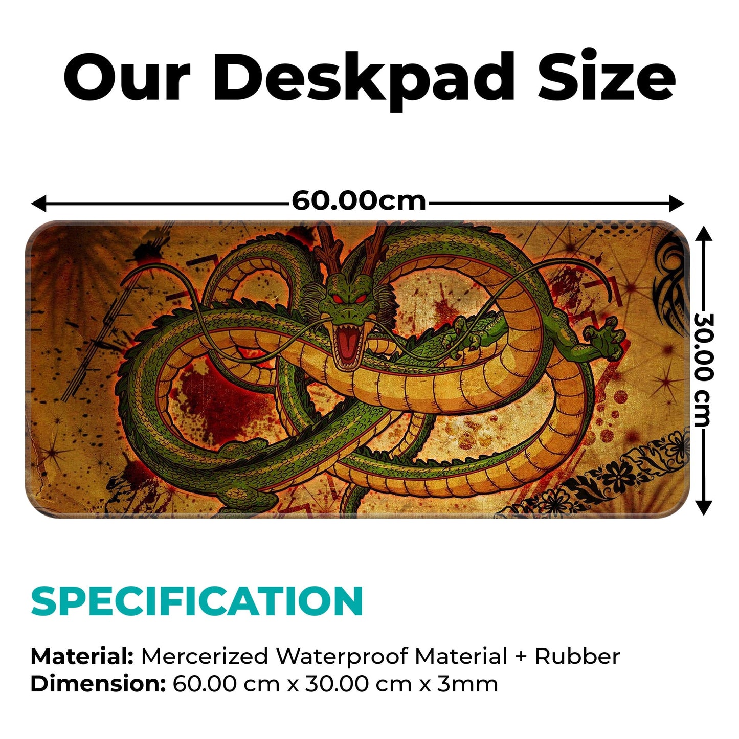 DBZ - Shenron - XL Mousepad