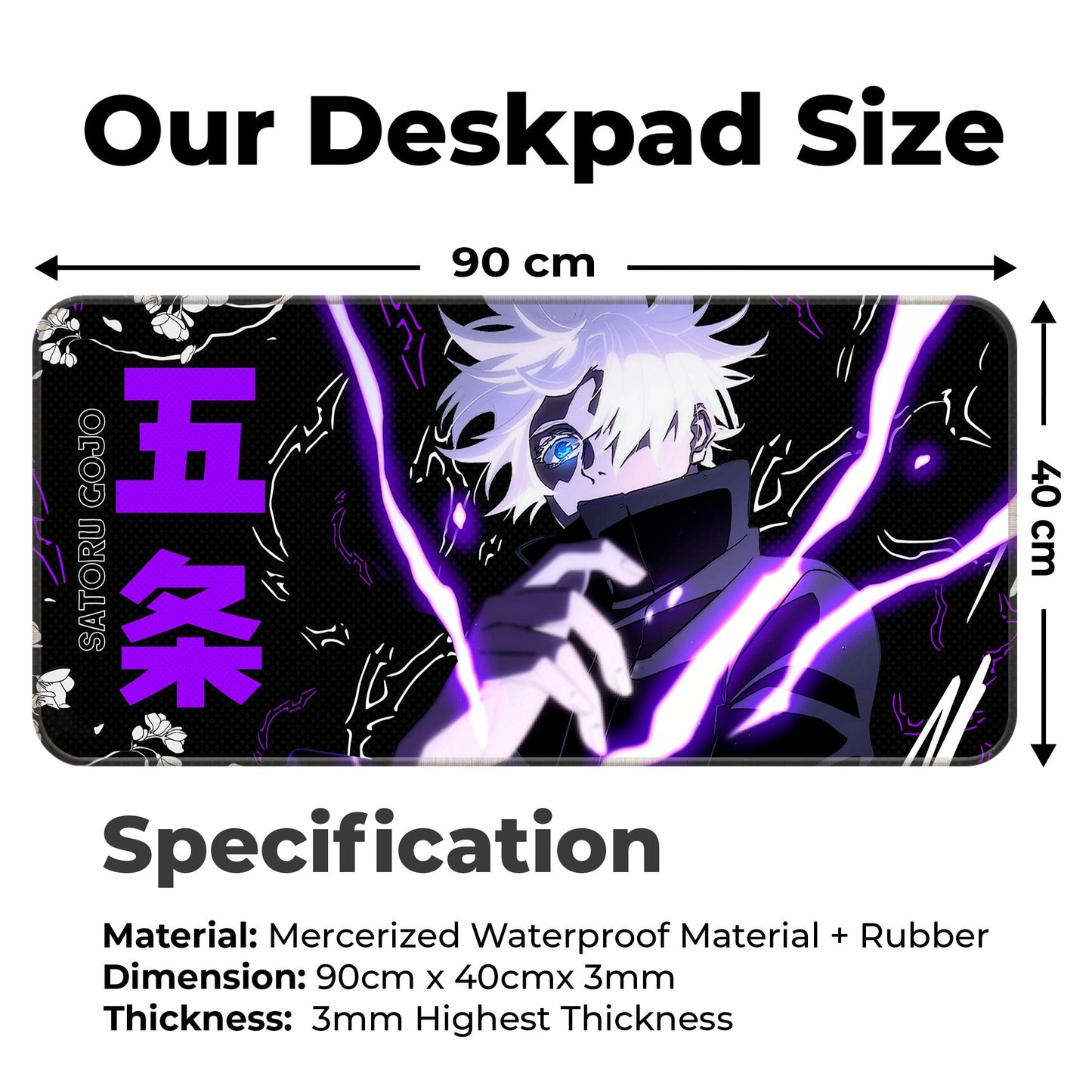 Gojo Satoru - XXL Mousepad