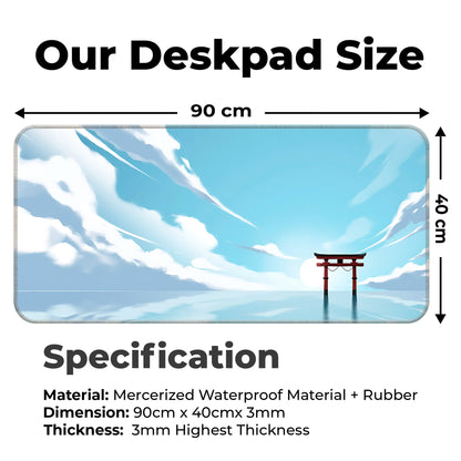 Tori Gate - Sunny Day - XXL Mousepad