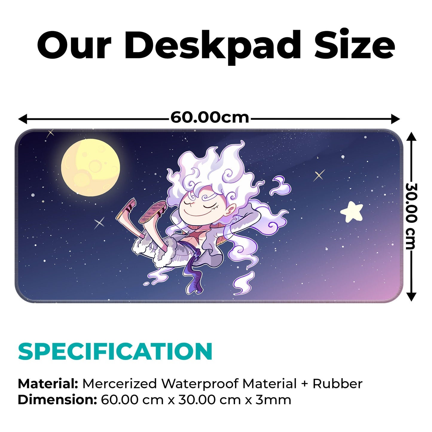 Kid Luffy - XL Mousepad